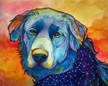 Load image into Gallery viewer, Rainbow Pet Portrait